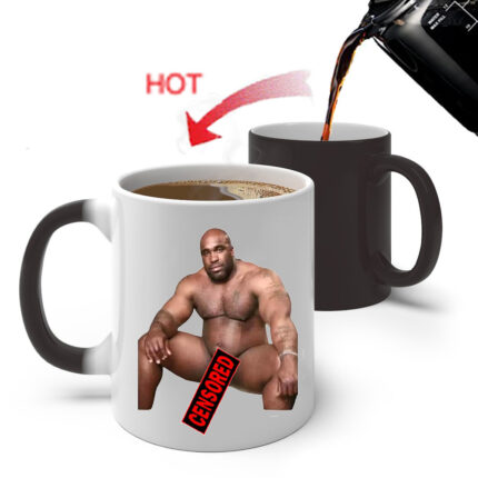 Creative Couple Color Changing Hot Water Temperature Gradient Ceramic Cup