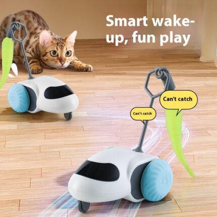 Relieving Stuffy Gravity Intelligent Running Car Funny Cat Electric Toy