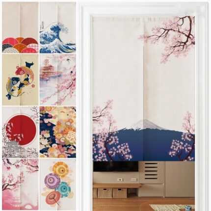 Ukiyo-e Eingangs dekoration im japanischen Stil