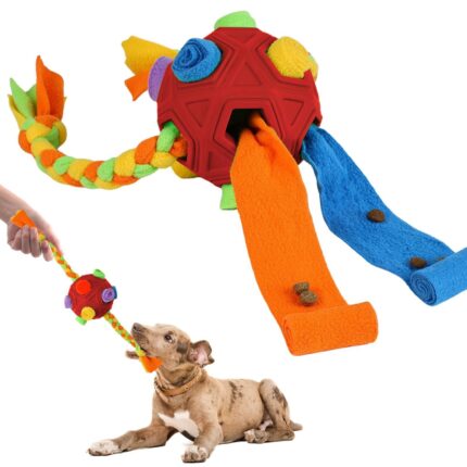Pet Sniffing Ball Dog Puzzle IQ Training Bite Resistant Pet