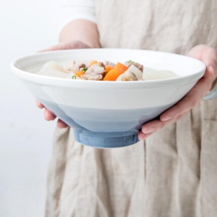 Keramik Ramen Bowl große stilvolle und gut aussehende Geschirr