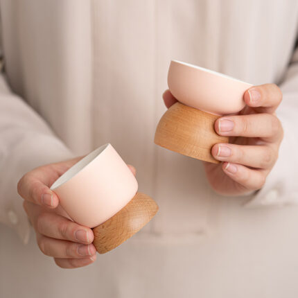 Keramisches Tee büro dedizierte kleine Tee tasse
