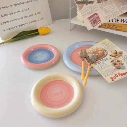 Home Fashion Personalized Storage Breakfast Plate