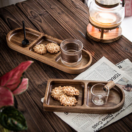 Creative Retro Japanese Style Wooden Tray
