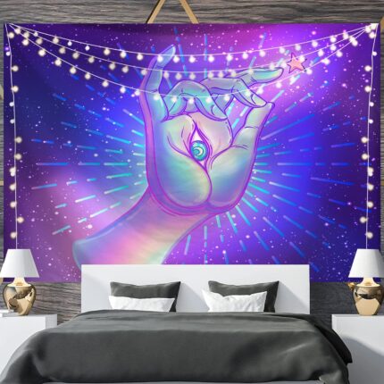 Factory Direct Supply Ins Background Fabric Hanging Cloth Nordic Fluorescent Effect Series Tapestry