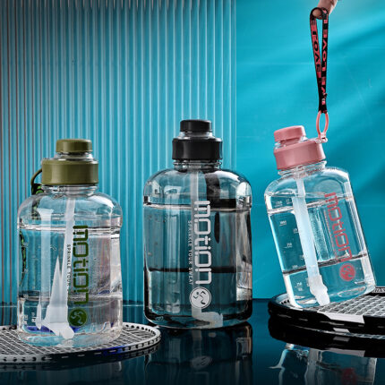 Sports Ton Ton Kettle Cross-border Large Capacity Fitness Cup Camping Outdoor Drinking Glass Ton Barrels