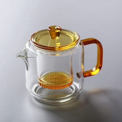 Transparent Heat-resistant Glass Tea Set Suit