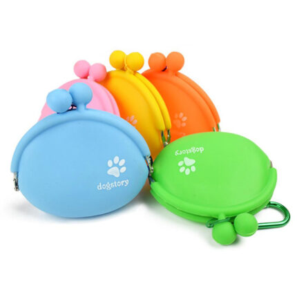 Silikon-Haustier-Hunde-Zug-Futter-Snacks-Taschen-Tasche für Spaziergänger-Hunde-Training-Taillen-Taillen-Haustier-Reise-Outdoor-Produkt Hunde-Behandl-Tasche
