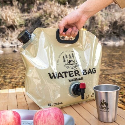 Outdoor-Camping mit großer Kapazität tragbarer, starker, tragbarer Wasser beutel