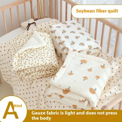 Class A Baby Soybean Fiber Gauze Quilted Comforter