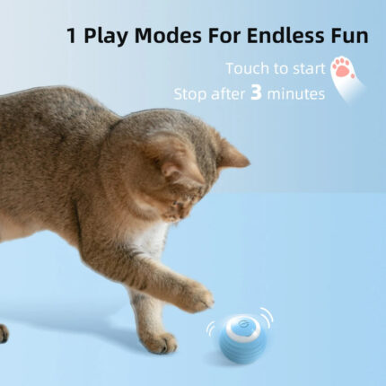 Cat Interactive Ball Smart Cat Hundes pielzeug Elektronisches interaktives Katzen spielzeug Indoor Automatisches Rolling Magic Ball Katzen spiel Zubehör