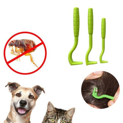 3 Stück Hund Tick Clip Haustier Floh Entfernungs werkzeug Katze Läuse Entferner Haken Haustier Pflege zubehör Kätzchen Kamm Welpen Reinigungs mittel