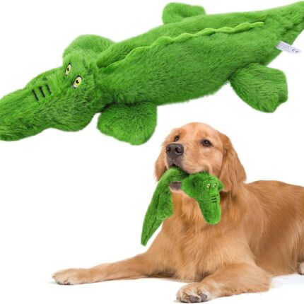 Quietschendes Hundes pielzeug hart ohne Füllung Spielzeug für aggressive Chewers kleine mittelgroße Hunde dauerhaftes Crinkle Interactive Plüsch-Welpen spielzeug für Geburtstags geschenk