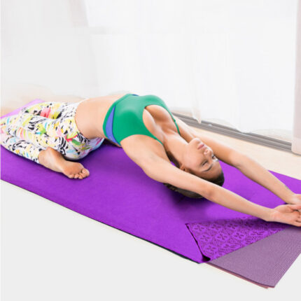 Anti-Rutsch-Partikel-Schweiß-Absorptions-Yoga-Handtuch zu Hause